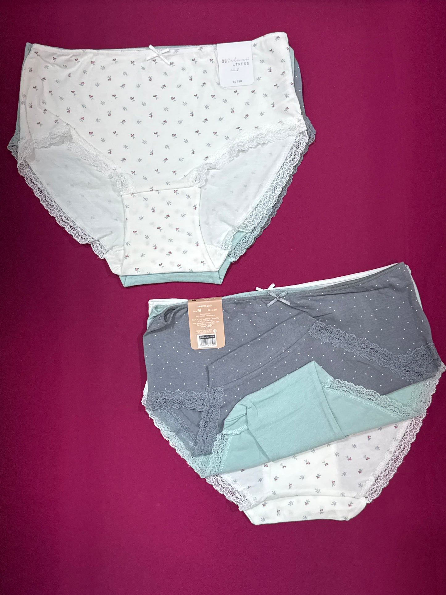 Pack culotte tress coton
