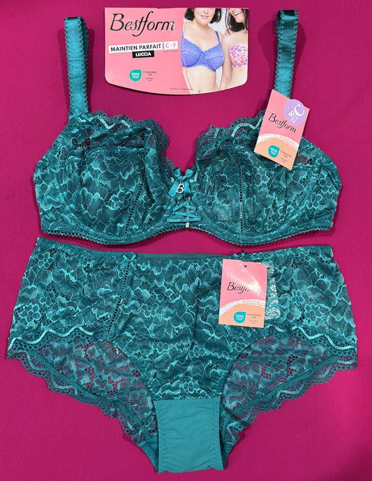 Ensemble Luccia bleuvert