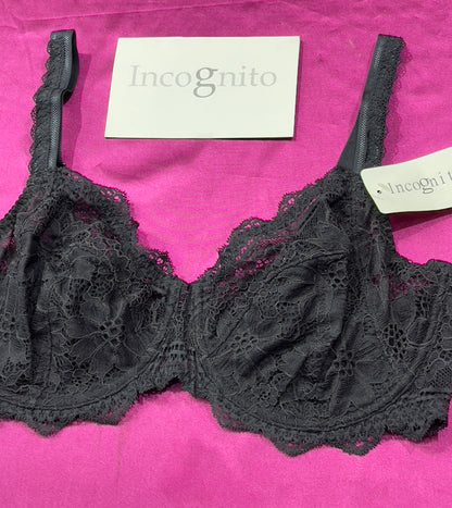 Soutien incognito noir en dentelle 🖤