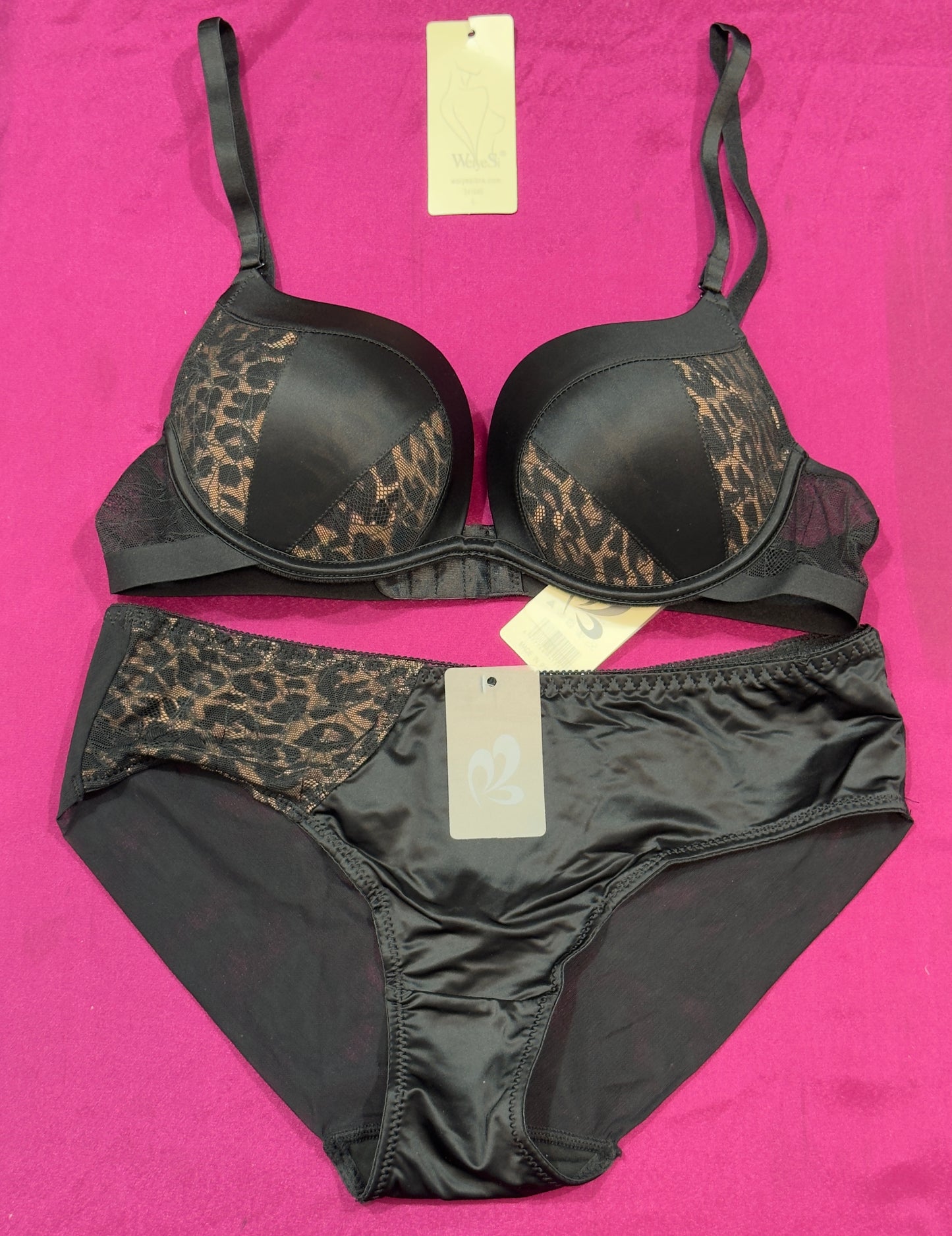 Ensemble WEIYESI léopard