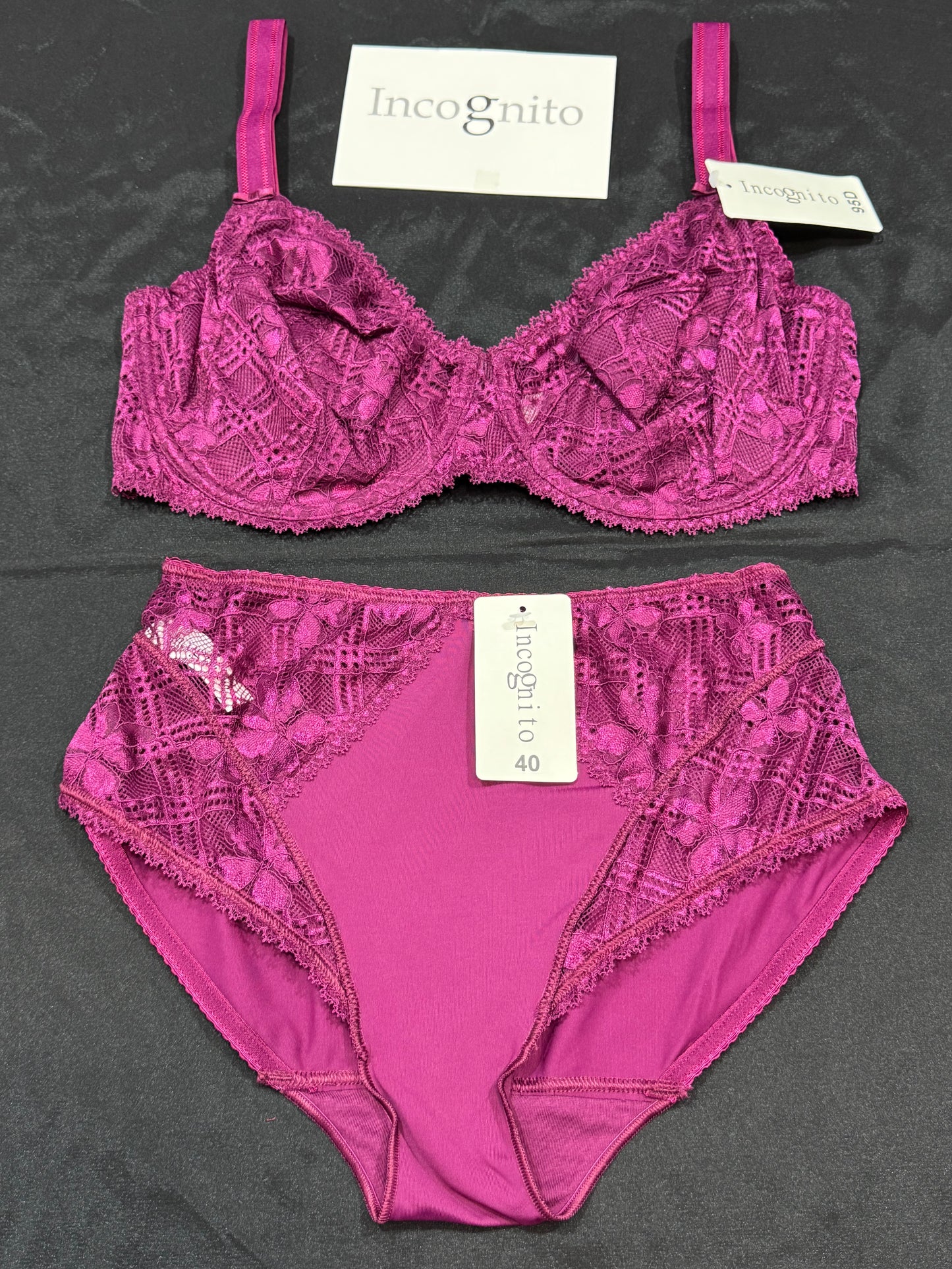 Ensemble incognito framboise 🍇