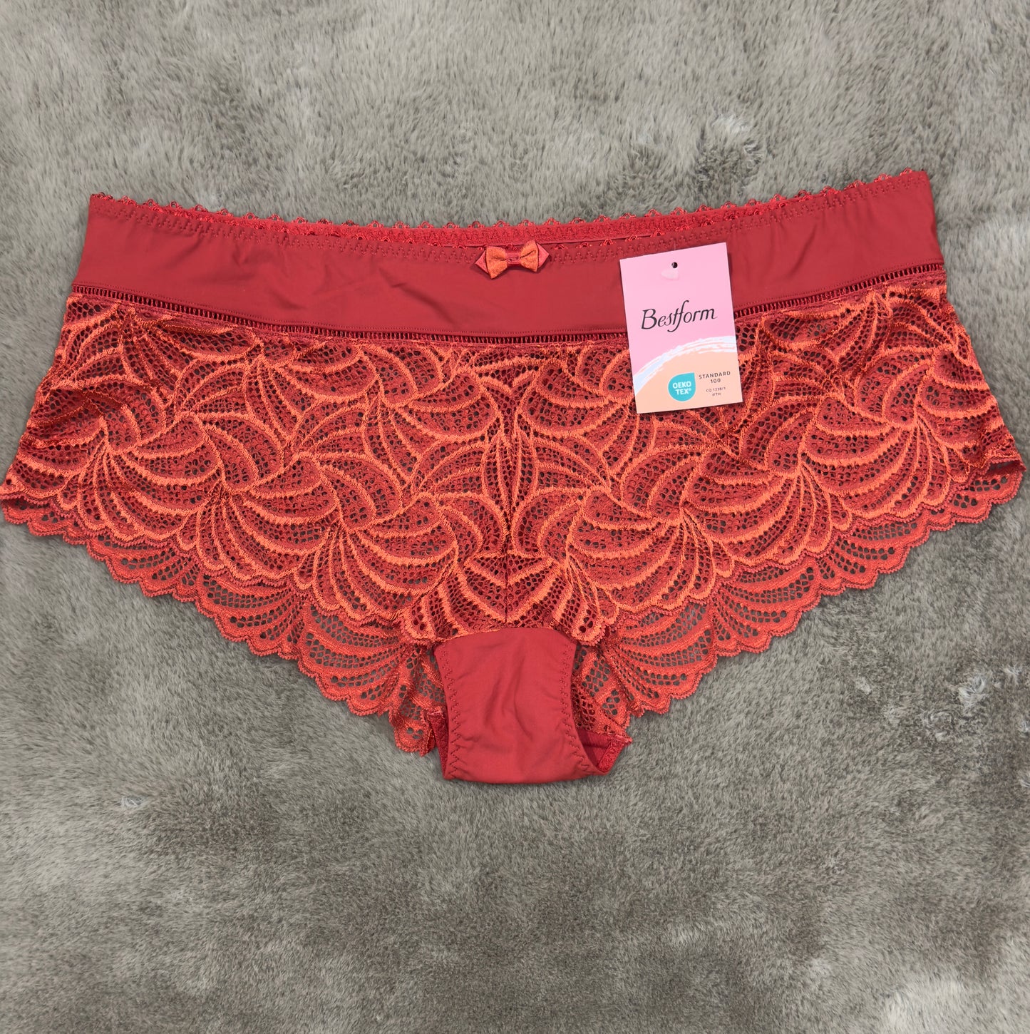 Culotte dentelle brick Bestform