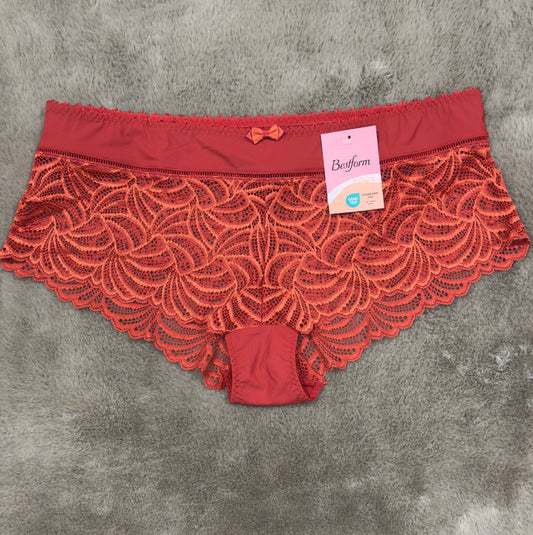 Culotte dentelle brick Bestform