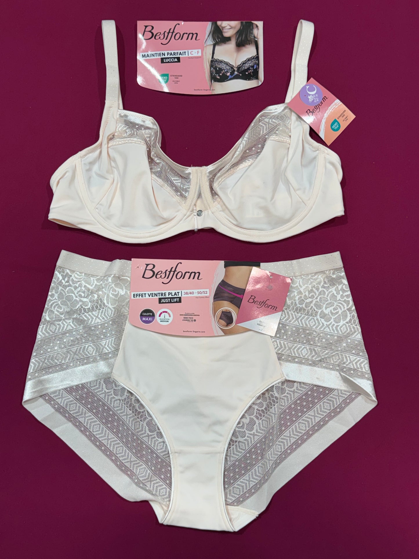 Bestform Just left rose poudré