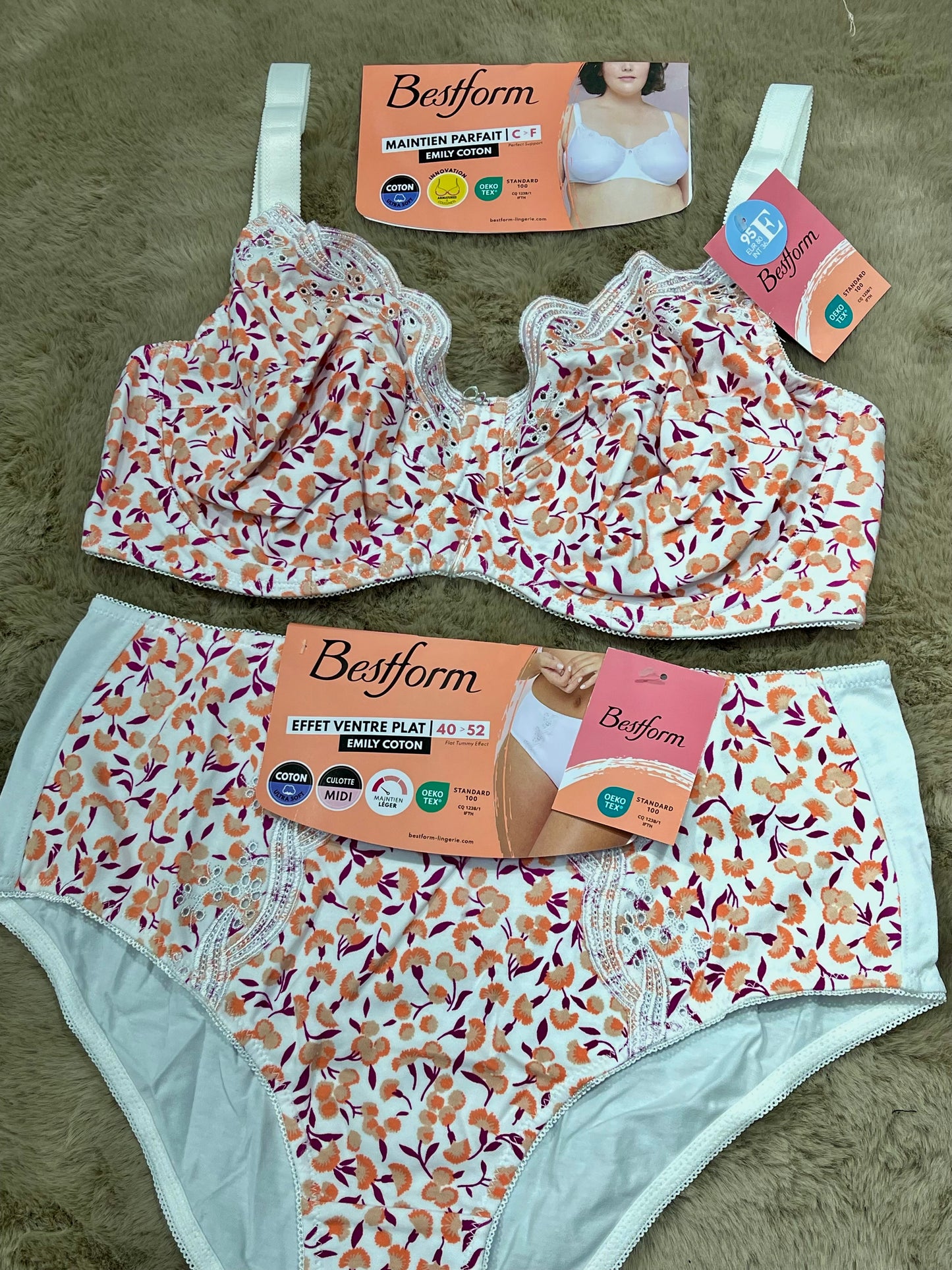 BESTFORM EMILY COTON imprimé