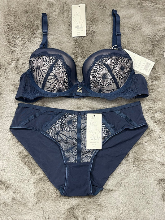 Ensemble WEIYESI bleu marine