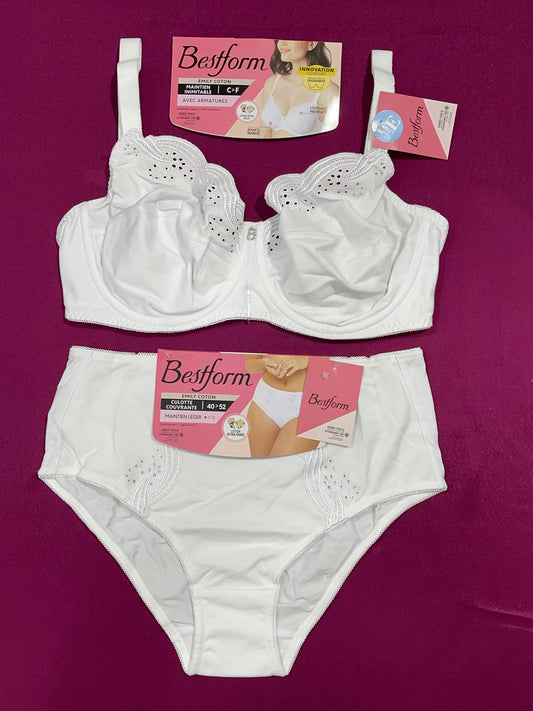 ENSEMBLE EMILY COTON BLANC